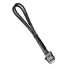 BitFenix Sisäinen USB jatkojohto, punotut kaapelit, 300mm, musta/musta