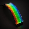 Lian Li Strimer RGB, 24-pin emolevykaapeli, 20cm, valkoinen/musta/RGB