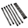 Kolink Core Adept Braided Cable Extension Kit - Black / Grey, jatkokaapelisarja - kuva 2