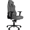 Arozzi Vernazza Gaming Chair Soft Fabric, kangasverhoiltu pelituoli, musta/harmaa