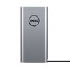 Dell Notebook Power Bank Plus - USB C -virtapankki, 65Wh, harmaa/musta