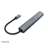 Akasa USB Type-C 5-In-1 Dock -telakointiasema, harmaa/musta