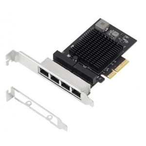 IOCREST (Outlet) PCIe 4x 10/100/1000/2.5G Ethernet NIC Realtek 8125B -palvelinverkkokortti