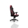noblechairs HERO Gaming Chair - MOUZ Edition, keinonahkaverhoiltu pelituoli, musta/punainen - kuva 6