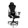 Nitro Concepts S300 Gaming Chair - Radiant White, kangasverhoiltu pelituoli, musta/valkoinen - kuva 8