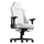 noblechairs HERO Gaming Chair - White Edition, keinonahkaverhoiltu pelituoli, valkoinen/musta - kuva 5