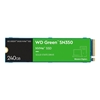 Western Digital 240GB WD Green SN350 NVMe SSD -levy, M.2 2280, PCIe 3.0 x4, 2400/900 MB/s