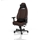 noblechairs LEGEND Gaming Chair - Java Edition, keinonahkaverhoiltu pelituoli, ruskea/musta - kuva 14