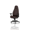 noblechairs ICON Gaming Chair Java Edition, keinonahkaverhoiltu pelituoli, musta/ruskea