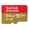 Sandisk 64GB Extreme, microSDXC -muistikortti, UHS-I U3 / A2 / V30, jopa 170/80 MB/s