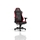 noblechairs HERO Gaming Chair - MOUZ Edition, keinonahkaverhoiltu pelituoli, musta/punainen - kuva 2