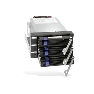 Icy Dock FatCage MB153SP-B, 3-paikkainen 3.5" HDD -kehikko 2 x 5.25" -laitepaikkaan