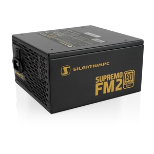 SilentiumPC 750W Supremo FM2 Gold, modulaarinen ATX-virtalähde