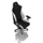 Nitro Concepts S300 Gaming Chair - Radiant White, kangasverhoiltu pelituoli, musta/valkoinen - kuva 5