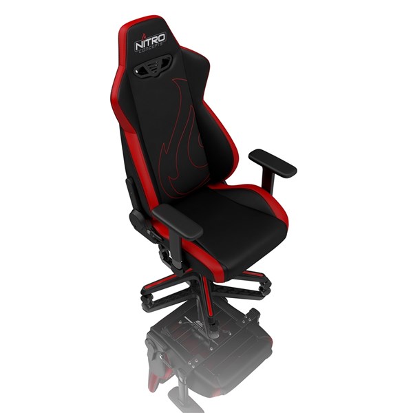 S300 EX Gaming Chair Inferno Red, keinonahkaverhoiltu pelituoli, mustapunainen S300 EX Gaming Chair Inferno Red, keinonahkaverhoiltu pelituoli, mustapunainen