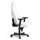 noblechairs ICON Gaming Chair - White Edition, keinonahkaverhoiltu pelituoli, valkoinen/musta - kuva 4