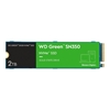 Western Digital 2TB WD Green SN350 NVMe SSD -levy, M.2 2280, PCIe 3.0 x4, 3200/3000 MB/s