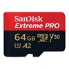 Sandisk 64GB Extreme Pro microSDXC -muistikortti, UHS-I U3, 200/90 MB/s