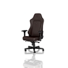 noblechairs HERO Gaming Chair Java Edition, keinonahkaverhoiltu pelituoli, musta/ruskea