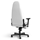 noblechairs ICON Gaming Chair - White Edition, keinonahkaverhoiltu pelituoli, valkoinen/musta - kuva 3