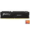 Kingston 16GB (1 x 16GB) Fury Beast DDR5, 6000MHz, CL36, 1,35V, musta (Tarjous! Norm. 129,90€)