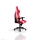 noblechairs EPIC Gaming Chair - Fallout Nuka-Cola Edition, keinonahkaverhoiltu pelituoli, punainen/valkoinen - kuva 6
