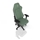 noblechairs HERO Two Tone Gaming Chair - Green Limited Edition, kangasverhoiltu pelituoli, vihreä/harmaa/musta - kuva 9