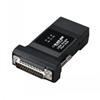 Black Box USB Single Port Hub, RS-422/485/530 -> USB 1.1, musta