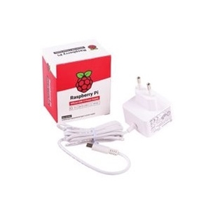 Raspberry Pi USB-C -virta-adapteri, 5.1V / 3A, EU, valkoinen