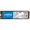 Crucial 2TB P2, NVME PCIe M.2 SSD -levy, 3D NAND, 2400/1900 MB/s