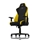 Nitro Concepts S300 Gaming Chair - Astral Yellow, kangasverhoiltu pelituoli, musta/keltainen - kuva 2
