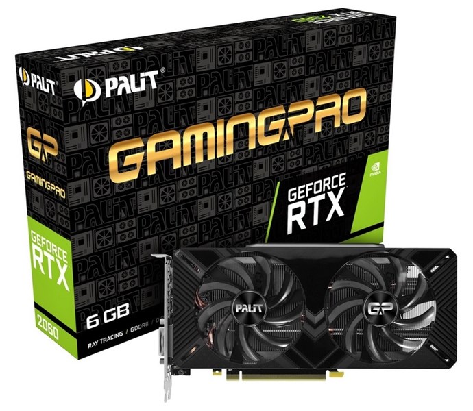Palit Geforce Rtx 2060 Gamingpro Naytonohjain 6gb Gddr6 Jimms Fi