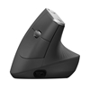 Logitech MX Vertical, langaton ergonominen hiiri, BT/USB, grafiitti