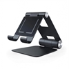 Satechi R1 Aluminum Hinge Holder Foldable Stand, tabletin/kannettavan jalusta, musta