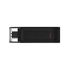 Kingston 32GB DataTraveler 70 -muistitikku, USB 3.2 Gen1 Type-C, musta