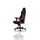 noblechairs HERO Gaming Chair - DOOM Edition, keinonahkaverhoiltu pelituoli, musta/punainen - kuva 5