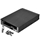 SilverStone FS202, kiintolevykehikko 2 x 2.5" SAS/SATA-levylle 3.5" laitepaikkaan, musta - kuva 3