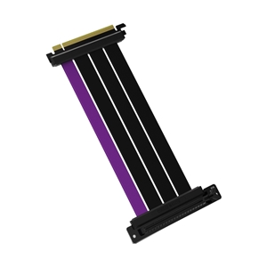 Cooler Master MasterAccessory Riser Cable PCIe 4.0 x16 - 300mm, musta/violetti