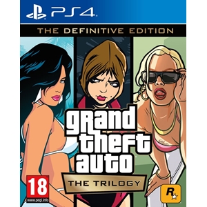 Rockstar Grand Theft Auto: The Trilogy - The Definitive Edition (K-18! PS4)