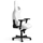 noblechairs EPIC Gaming Chair - White Edition, keinonahkaverhoiltu pelituoli, valkoinen/musta - kuva 4