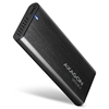 AXAGON EEM2-SBC RAW BOX, ulkoinen kotelo M.2 SATA SSD:lle, USB-C 3.2 Gen 2, musta