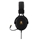 Deltaco Gaming GAM-030 -pelikuulokkeet mikrofonilla, musta - kuva 2