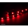 Akasa Vegas M, magneettinen LED-valonauha, 50cm, punainen