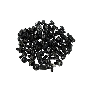 Phobya Mainboard screw kit Black Edition, emolevyruuvit, musta