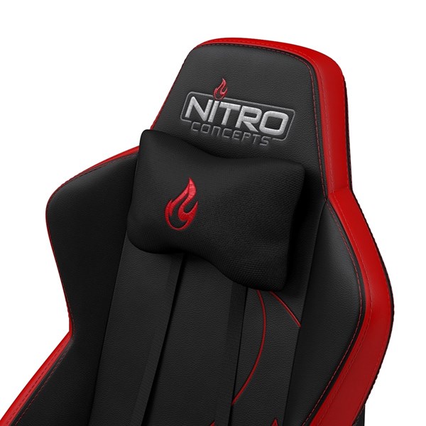 S300 EX Gaming Chair Inferno Red, keinonahkaverhoiltu pelituoli, mustapunainen S300 EX Gaming Chair Inferno Red, keinonahkaverhoiltu pelituoli, mustapunainen