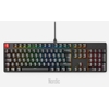Glorious ISO Mechanical Keyboard Keycaps - Nordic -näppäinhattusarja, musta