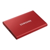 Samsung 1TB Portable SSD T7, ulkoinen SSD-levy, USB 3.2 Gen2 Type-C, metallinpunainen