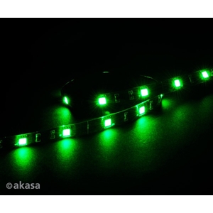 Akasa Vegas M, magneettinen LED-valonauha, 50cm, vihreä (Tarjous! Norm. 14,90€)