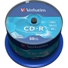 Verbatim CD-R, 52x, 700 MB/80 min, 50-pakkaus spindle