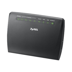 ZyXEL AMG1302-T11C, DSL-modeemi + langaton Wi-Fi -reititin, 802.11n, musta